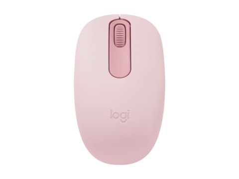 Logitech M196 - Mysz - prawo i leworęczna - optyczna - 3 przyciski - bezprzewodowa - Bluetooth - różowy