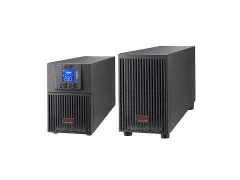 APC Easy UPS On-Line - UPS - wieża, przedłużony czas pracy - AC 220/230/240 V - 900 wat - 1000 VA - 1 faza - kwasowo-ołowiowy - 