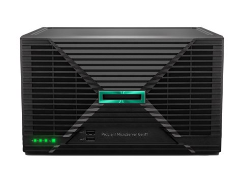 HPE ProLiant MicroServer Gen11 - Serwer - ultra mikro wieża pojedynczy - 1 x Xeon E-2434 / do 5 GHz - RAM 32 GB - SATA - bez wym
