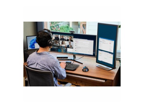 Kensington KB100 EQ - Klawiatura - full size - USB - czarny - tektura FSC