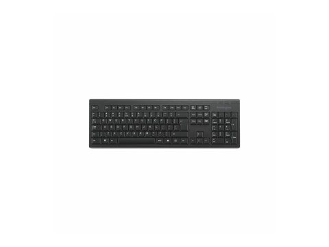 Kensington KB150 EQ - Klawiatura - full size - bezprzewodowa - 2.4 GHz - QWERTY - do sprzedaży detalicznej - tektura FSC