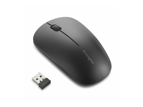 Kensington MY230 EQ - Mysz - z akumulatorem - prawo i leworęczna - 3 przyciski - bezprzewodowa - 2.4 GHz, Bluetooth 5.0 - odbior