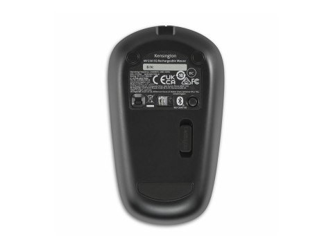 Kensington MY230 EQ - Mysz - z akumulatorem - prawo i leworęczna - 3 przyciski - bezprzewodowa - 2.4 GHz, Bluetooth 5.0 - odbior