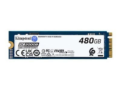 Kingston Data Center DC2000B - SSD - Enterprise - 480 GB - wewnętrzny - M.2 2280 - PCIe 4.0 x4 (NVMe)