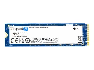 Kingston NV3 - SSD - 1 TB - wewnętrzny - M.2 2280 - PCIe 4.0 x4 (NVMe)