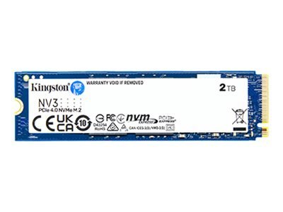 Kingston NV3 - SSD - 2 TB - wewnętrzny - M.2 2280 - PCIe 4.0 x4 (NVMe)