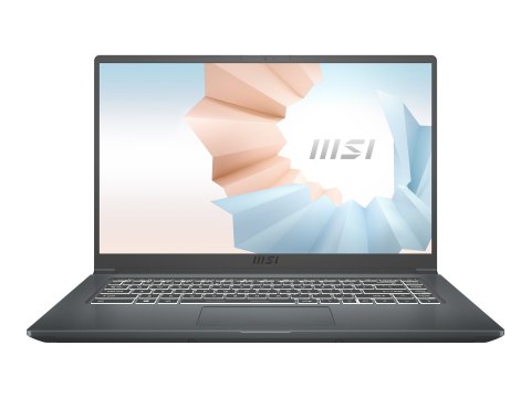 MSI Modern 15 F13MG-088PL - Konstrukcja zawiasu 180 stopni - Intel Core i7 - 1355U / do 5 GHz - Win 11 Pro - Grafika Intel Iris 
