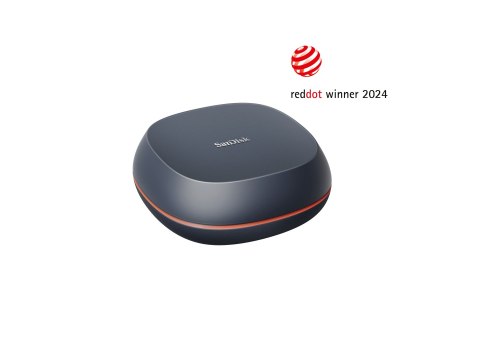 SanDisk Desk Drive - SSD - 4 TB - zewnętrzny (przenośne) - USB 3.2 Gen 2 (USB-C złącze)
