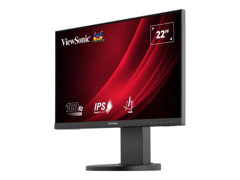 ViewSonic VG2208A - Monitor LED - 22" (21.5" widoczny) - 1920 x 1080 Full HD (1080p) @ 100 Hz - IPS - 250 cd/m² - 1000:1 - 5 ms 
