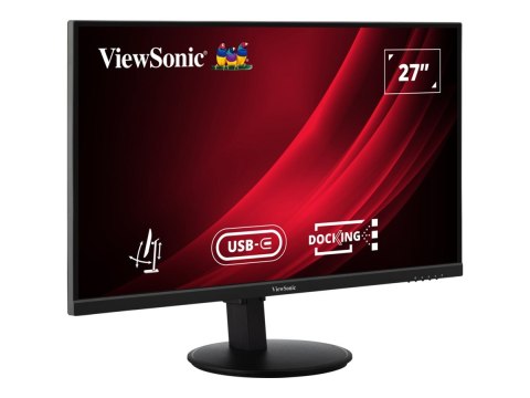 ViewSonic VG2709U-2K - Monitor LED - 27" - 2560 x 1440 QHD @ 100 Hz - IPS - 350 cd/m² - 1000:1 - HDR10 - 4 ms - HDMI, DisplayPor