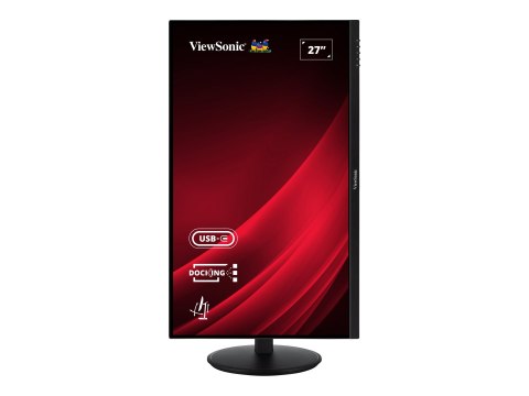 ViewSonic VG2709U-2K - Monitor LED - 27" - 2560 x 1440 QHD @ 100 Hz - IPS - 350 cd/m² - 1000:1 - HDR10 - 4 ms - HDMI, DisplayPor