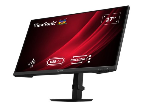 ViewSonic VG2709U-2K - Monitor LED - 27" - 2560 x 1440 QHD @ 100 Hz - IPS - 350 cd/m² - 1000:1 - HDR10 - 4 ms - HDMI, DisplayPor
