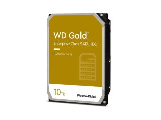 WD Gold WD103KRYZ - Dysk twardy - Enterprise - 10 TB - wewnętrzny - 3,5" - SATA 6Gb/s - 7200 obr/min - bufor: 512 MB
