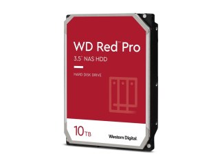 WD Red Pro WD103KFBX - Dysk twardy - Enterprise - 10 TB - wewnętrzny - 3,5" - SATA 6Gb/s - 7200 obr/min - bufor: 512 MB