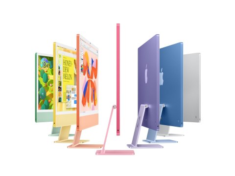 Apple iMac with 4.5K Retina display - Wszystko-w-jednym M4 - RAM 24 GB - SSD 512 GB - Apple M4 10-core - Gigabit Ethernet, IEEE 