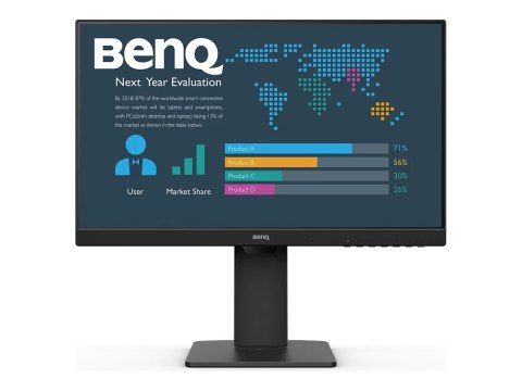 BenQ BL2486TC - Monitor LED - 23.8" - 1920 x 1080 Full HD (1080p) @ 100 Hz - IPS - 250 cd/m² - 1300:1 - 5 ms - HDMI, DisplayPort