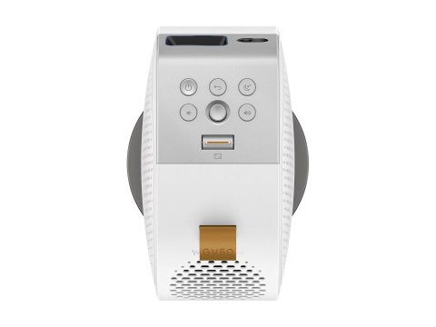 BenQ GV50 - Projektor DLP - laser - przenośny - 500 lumeny ANSI - Full HD (1920 x 1080) - 16:9 - 1080p - 802.11ac wireless / Air
