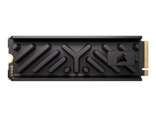 CORSAIR MP700 ELITE - SSD - 2 TB - z radiatorem - wewnętrzny - M.2 2280 - PCI Express 5.0 x4 (NVMe)