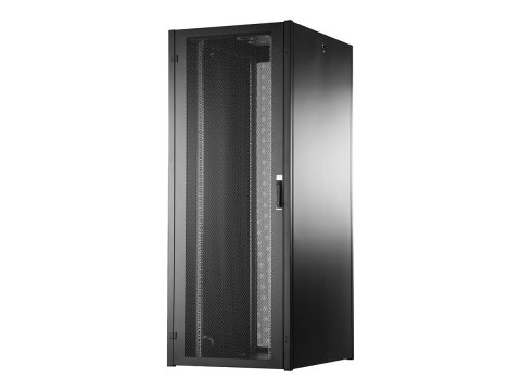 Digitus Hyper Pro - Stojak szafa - 800 x 1000 mm, perforowane drzwi przednie i tylne - wolnostojący - czarny, RAL 9005 - 42U - 1