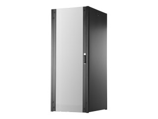 Digitus Hyper Pro - Stojak szafa - 800 x 1000 mm, pojedyncze szklane drzwi frontowe, metalowy panel tylny - wolnostojący - czarn