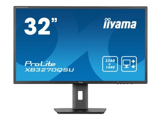 Iiyama ProLite XB3270QSU-B1 - Monitor LED - 32" (31.5" widoczny) - 2560 x 1440 WQHD @ 100 Hz - IPS - 250 cd/m² - 1200:1 - 3 ms -