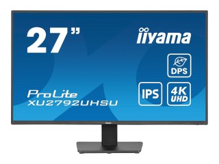Iiyama ProLite XU2792UHSU-B6 - Monitor LED - 27" - 3840 x 2160 4K @ 60 Hz - IPS - 350 cd/m² - 1300:1 - 4 ms - HDMI, DisplayPort,