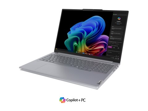 Lenovo ThinkBook 16 G7 QOY 21NH - Copilot+ PC - Snapdragon X Plus - X1P-42-100 / do 3.4 GHz - Win 11 Pro (w przyp. ARM) - Qualco