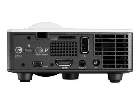 Optoma ML1050STi - Projektor DLP - LED - 3D - 1000 lumeny - WXGA (1280 x 800) - 16:10 - 720p - obiektyw o stałej ogniskowej krót