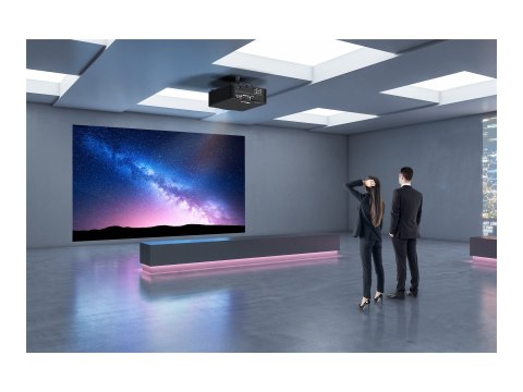 Optoma ZU1300 - Projektor DLP - laser - 3D - 12000 lumeny ANSI - WUXGA (1920 x 1200) - 16:10 - LAN - czarny