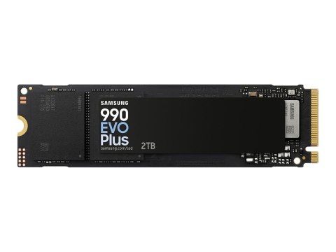 Samsung 990 EVO Plus MZ-V9S2T0 - SSD - zaszyfrowany - 2 TB - wewnętrzny - M.2 2280 - PCIe 5.0 x2 (NVMe) - 256 bitów AES - TCG Op