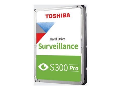 Toshiba S300 Pro MD10ADA400EV - Dysk twardy - Nadzór - 4 TB - wewnętrzny - 3,5" - SATA 6Gb/s - 7200 obr/min - bufor: 512 MB