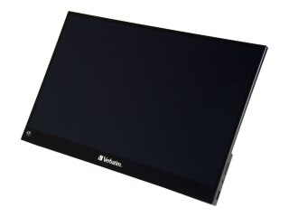 Verbatim PMT-17-4K - Monitor LCD - 17.3" - przenośny - ekran dotykowy - 3840 x 2160 4K - IPS - 400 cd/m² - 1200:1 - 6 ms - HDMI,