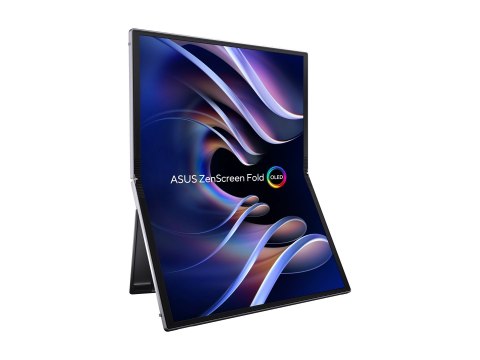 ASUS ZenScreen Fold OLED MQ17QH - Monitor OLED - 17.3" - przenośny - 2560 x 1920 QHD @ 60 Hz - 500 cd/m² - 1000000:1 - DisplayHD