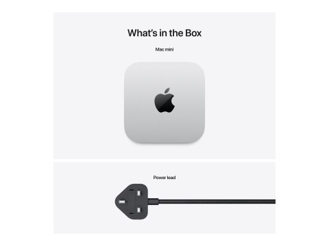 Apple Mac mini - M4 - RAM 24 GB - SSD 512 GB - Apple M4 10-core - Gigabit Ethernet, IEEE 802.11ax (Wi-Fi 6E), Bluetooth 5.3 - ma