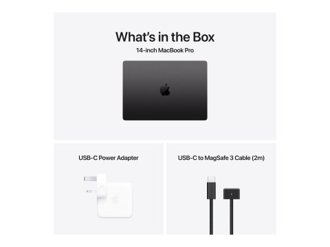Apple MacBook Pro - M4 - Apple M4 10-core - 16 GB RAM - 1 TB SSD - 14.2" 3024 x 1964 @ 120 Hz - Wi-Fi 6E, Bluetooth - kosmiczna 