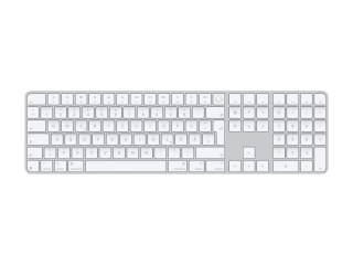 Apple Magic Keyboard with Touch ID and Numeric Keypad - Klawiatura - USB-C - bezprzewodowa - Bluetooth - QWERTZ - Niemcy - białe