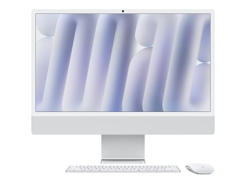 Apple iMac with 4.5K Retina display - Wszystko-w-jednym M4 - RAM 16 GB - SSD 256 GB - Apple M4 10-core - Gigabit Ethernet, IEEE 