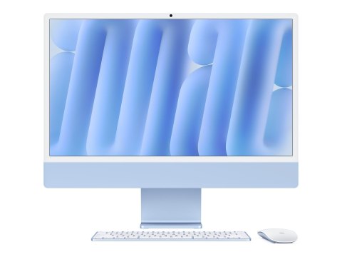 Apple iMac with 4.5K Retina display - Wszystko-w-jednym M4 - RAM 16 GB - SSD 256 GB - Apple M4 10-core - Gigabit Ethernet, IEEE 