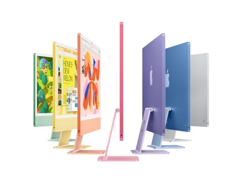 Apple iMac with 4.5K Retina display - Wszystko-w-jednym M4 - RAM 16 GB - SSD 256 GB - Apple M4 10-core - Gigabit Ethernet, IEEE 