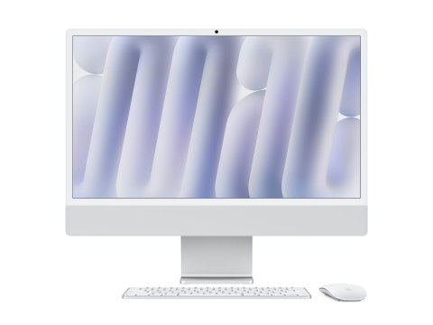 Apple iMac with 4.5K Retina display - Wszystko-w-jednym M4 - RAM 16 GB - SSD 256 GB - Apple M4 8-core - IEEE 802.11ax (Wi-Fi 6E)