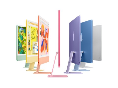 Apple iMac with 4.5K Retina display - Wszystko-w-jednym M4 - RAM 16 GB - SSD 512 GB - Apple M4 10-core - Gigabit Ethernet, IEEE 