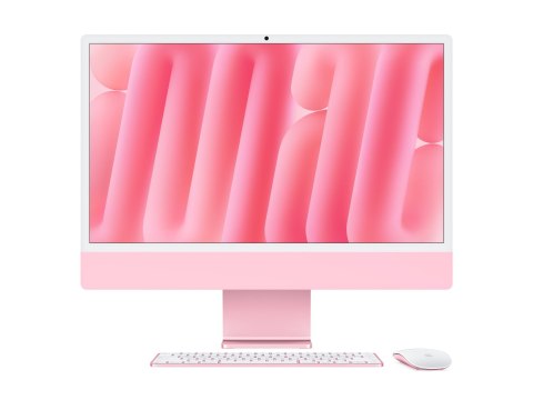 Apple iMac with 4.5K Retina display - Wszystko-w-jednym M4 - RAM 16 GB - SSD 512 GB - Apple M4 10-core - Gigabit Ethernet, IEEE 