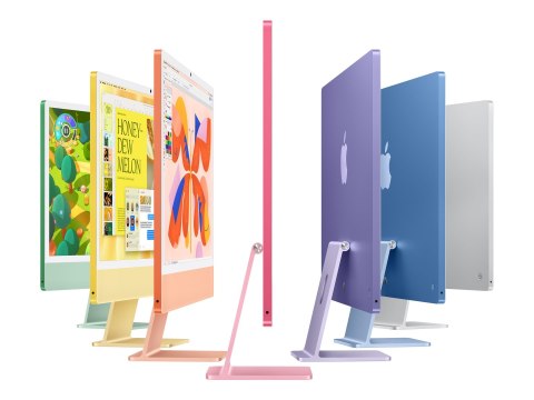 Apple iMac with 4.5K Retina display - Wszystko-w-jednym M4 - RAM 24 GB - SSD 512 GB - Apple M4 10-core - Gigabit Ethernet, IEEE 