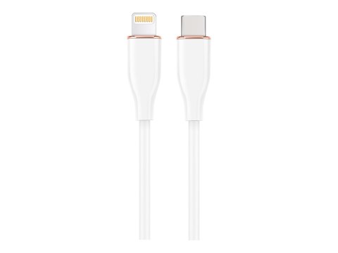 Cablexpert Premium - Kabel Lightning - USB-C męski do Lightning męski - 1.5 m - biały - odlewany, dane i ładowanie