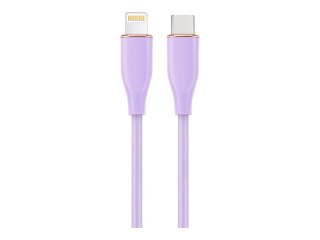 Cablexpert Premium - Kabel Lightning - USB-C męski do Lightning męski - 1.5 m - fioletowy - odlewany, dane i ładowanie
