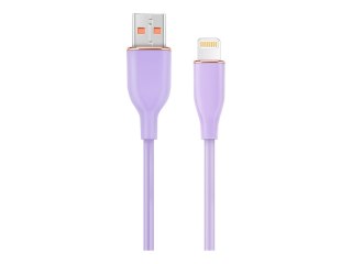 Cablexpert Premium - Kabel Lightning - USB męski do Lightning męski - 1.5 m - fioletowy - odlewany, dane i ładowanie