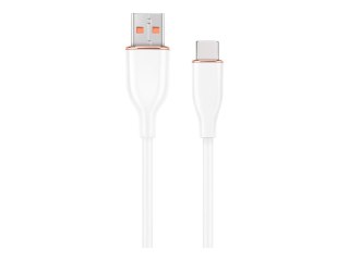 Cablexpert Premium - Kabel USB - USB (M) do USB-C (M) - USB 2.0 - 2.1 A - 1.5 m - odlewany, dane i ładowanie - biały