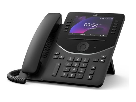 Cisco Desk Phone 9861 No Radio - Telefon VoIP - z Trusted Platform Module (TPM) 2.0 z identyfikacją dzwoniącego/rozmową czekając
