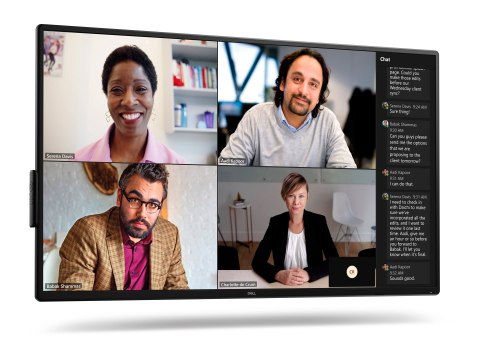Dell P5525QC - 55" Klasa Przekątnej (54.64" widoczny) wyświetlacz LCD z podświetleniem LED - konferencja - 4K UHD (2160p) 3840 x