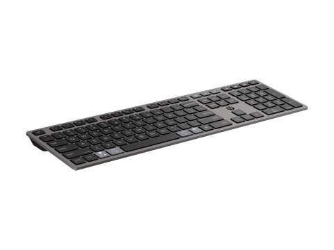 HP 725 - Klawiatura - wieloukładowe, ładowalne, zasilane przez SuperCapacitor - full size - bezprzewodowa - Bluetooth, 2.4 GHz -